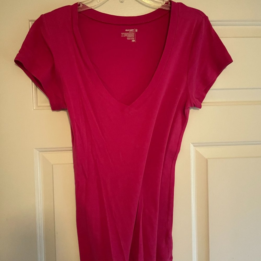 Pull over V neck